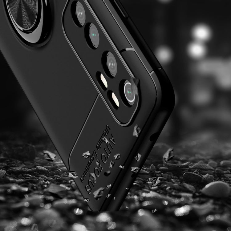 For Xiaomi Redmi Note 10 Lite Lenuo Shockproof TPU Protective Case with Invisible Holder