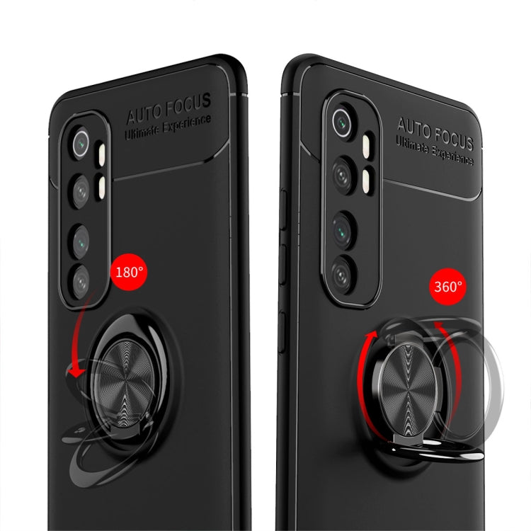 For Xiaomi Redmi Note 10 Lite Lenuo Shockproof TPU Protective Case with Invisible Holder