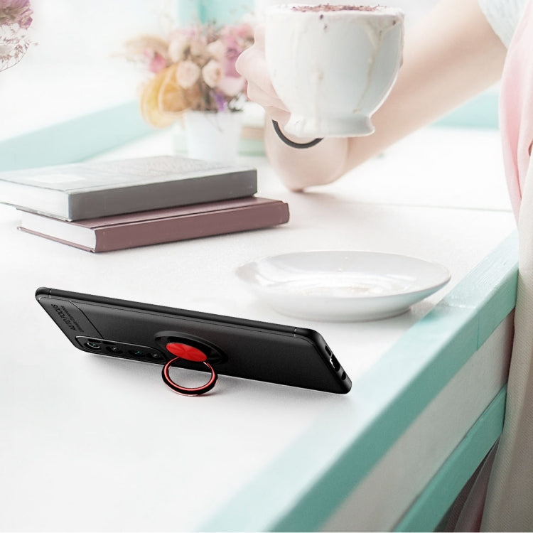 For Xiaomi Redmi Note 10 Lite Lenuo Shockproof TPU Protective Case with Invisible Holder