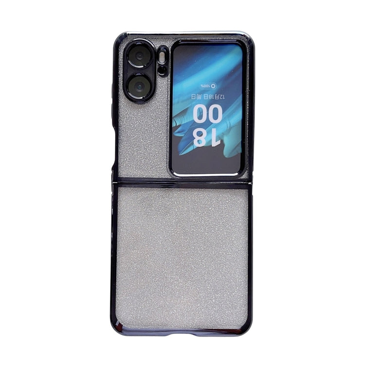 For OPPO Find N2 Flip Electroplating TPU Glitter Powder Phone Case