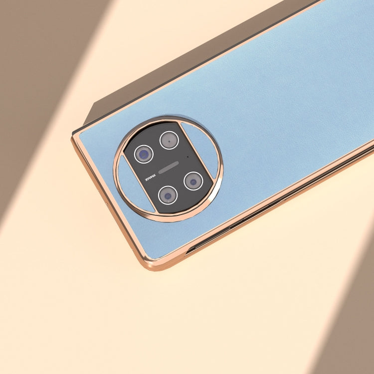For Huawei Mate X3 Electroplating Haze Texture PU Phone Case