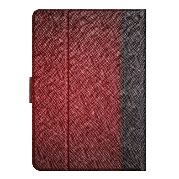 For Amazon Kindle Fire Max 11 Solid Color Stitching Smart Leather Tablet Case