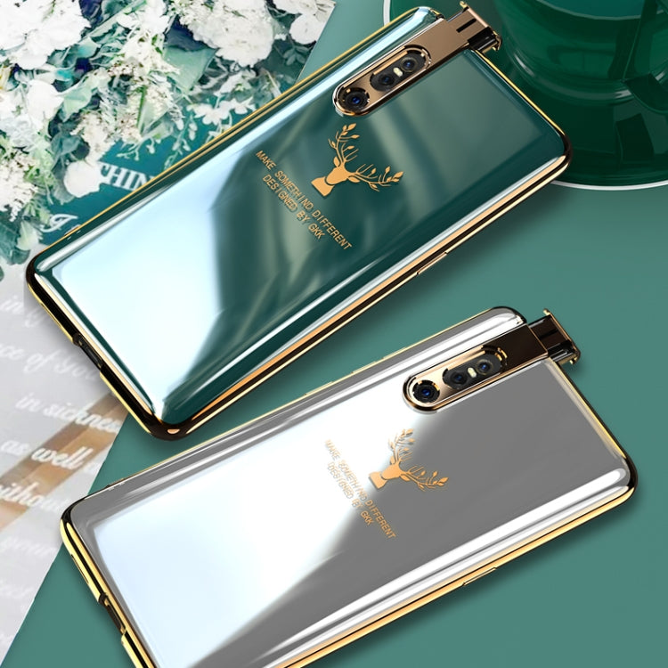 For Vivo X27 GKK PC + Solid Color Plating Protective Case