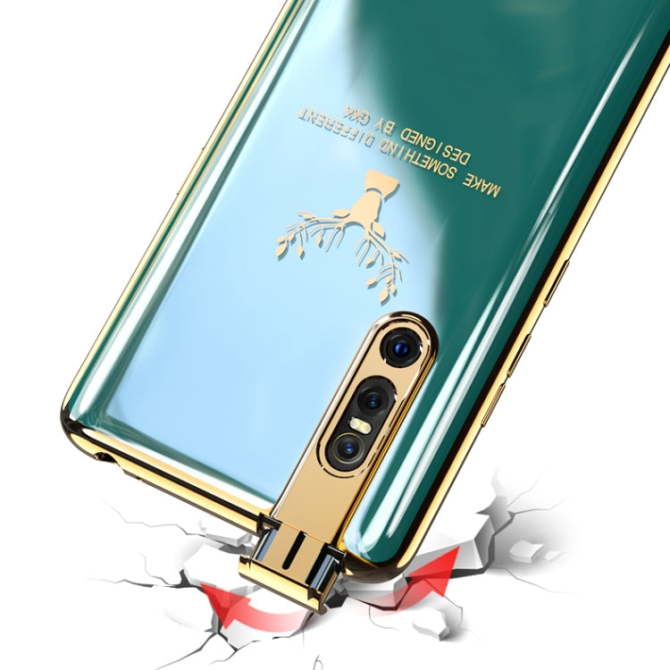 For Vivo X27 GKK PC + Solid Color Plating Protective Case