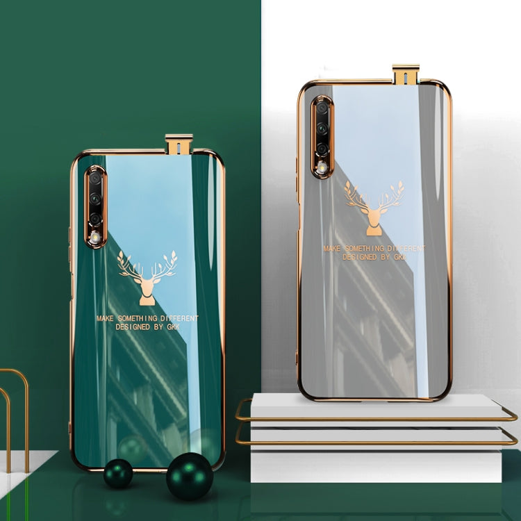 For Huawei Honor 9X / 9X Pro / Y9s / P Smart Pro (2019) GKK PC + Solid Color Plating Protective Case