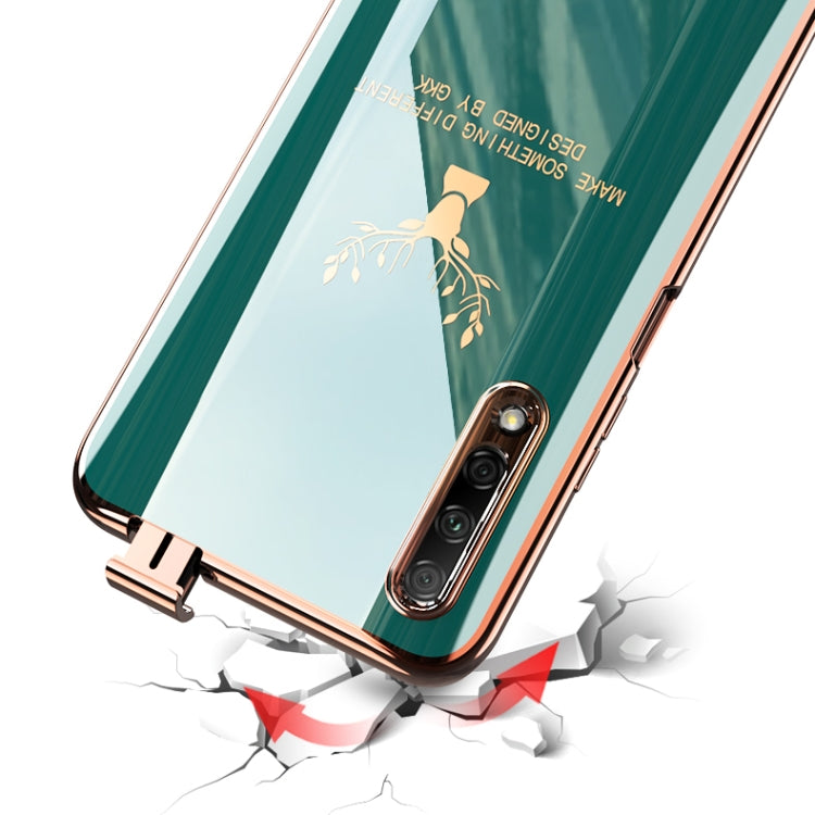 For Huawei Honor 9X / 9X Pro / Y9s / P Smart Pro (2019) GKK PC + Solid Color Plating Protective Case
