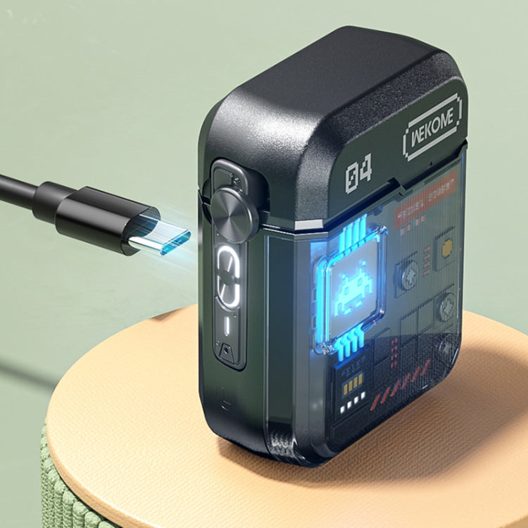 WK VB04 Retro Video Game ENC Dual Wheat Noise Reduction Bluetooth Earphone