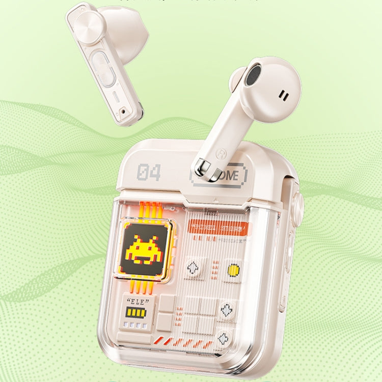 WK VB04 Retro Video Game ENC Dual Wheat Noise Reduction Bluetooth Earphone