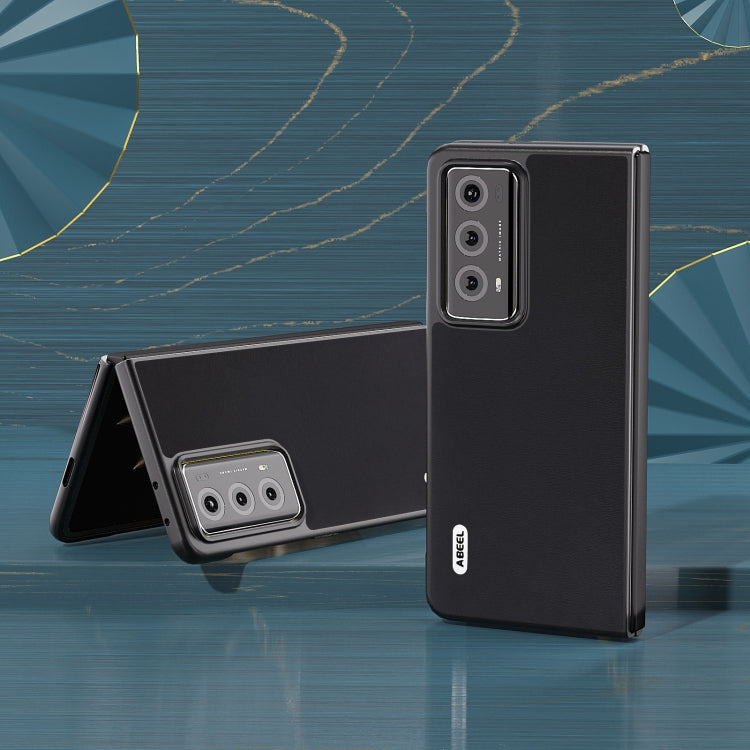 For Honor Magic V2 Haze Texture PU Phone Case