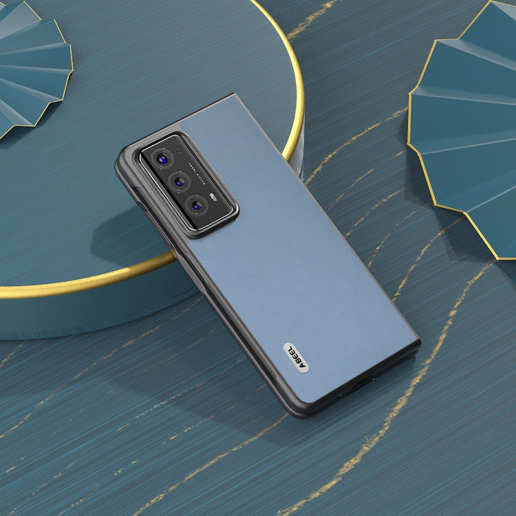 For Honor Magic V2 Haze Texture PU Phone Case