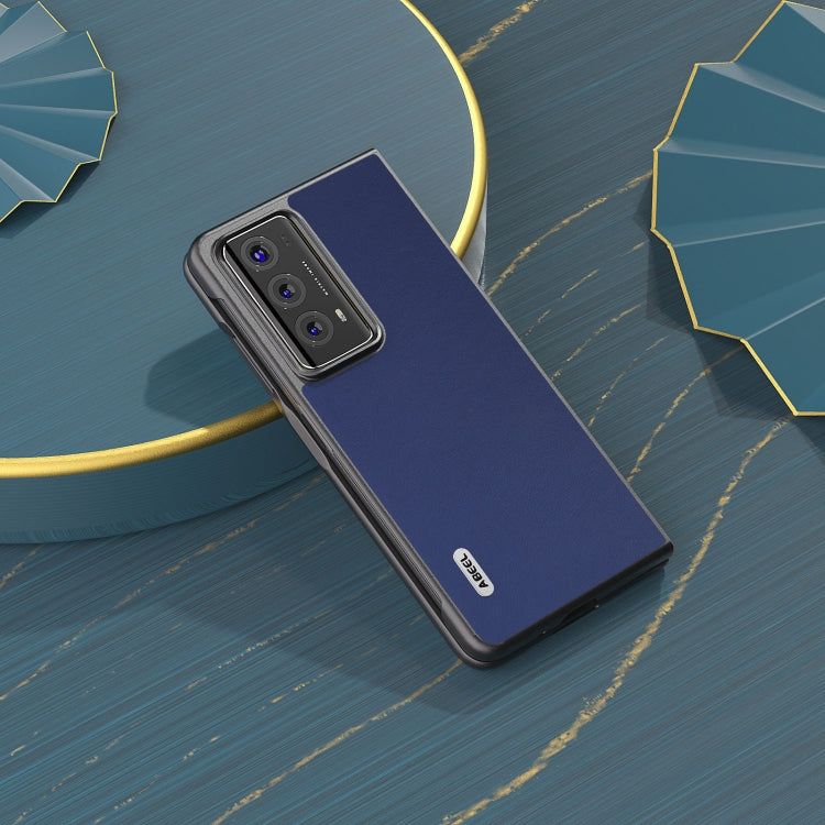 For Honor Magic V2 Haze Texture PU Phone Case