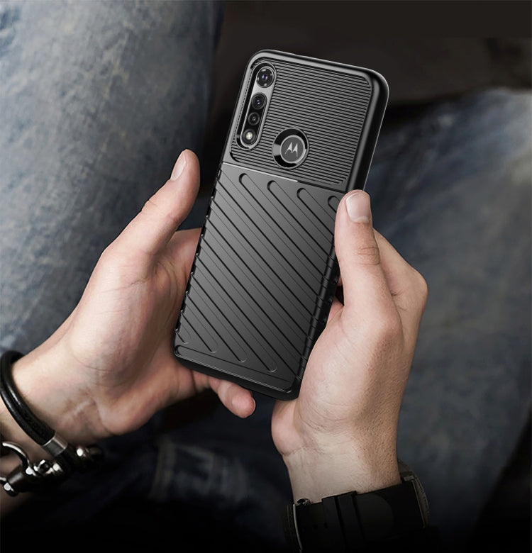 For Motorola Moto G Fast Thunderbolt Shockproof TPU Protective Soft Case