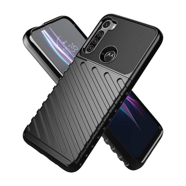 For Motorola Moto One Fusion Plus Thunderbolt Shockproof TPU Protective Soft Case