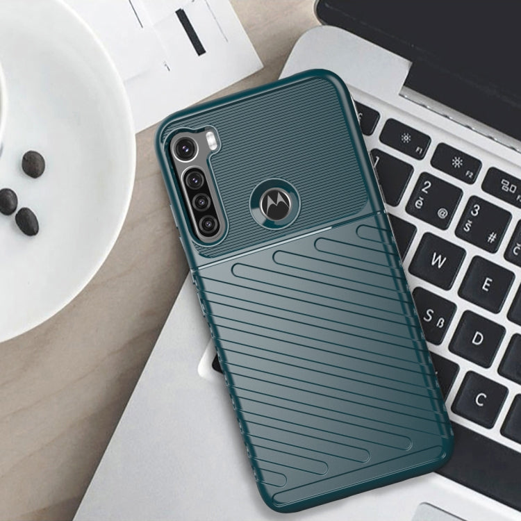 For Motorola Moto One Fusion Plus Thunderbolt Shockproof TPU Protective Soft Case