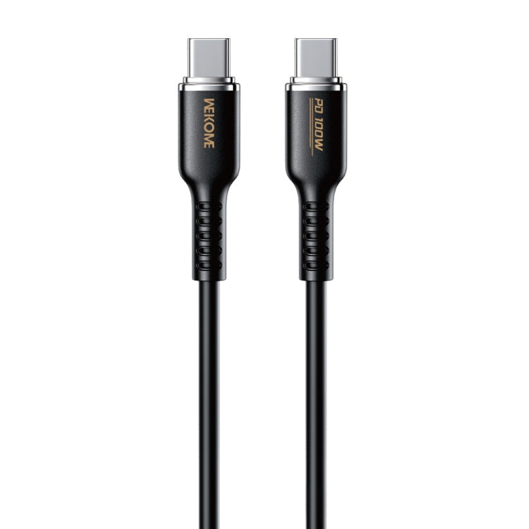 WK WDC-11 100W USB-C/Type-C to USB-C/Type-C Silicone Data Cable, Length: 1.2m