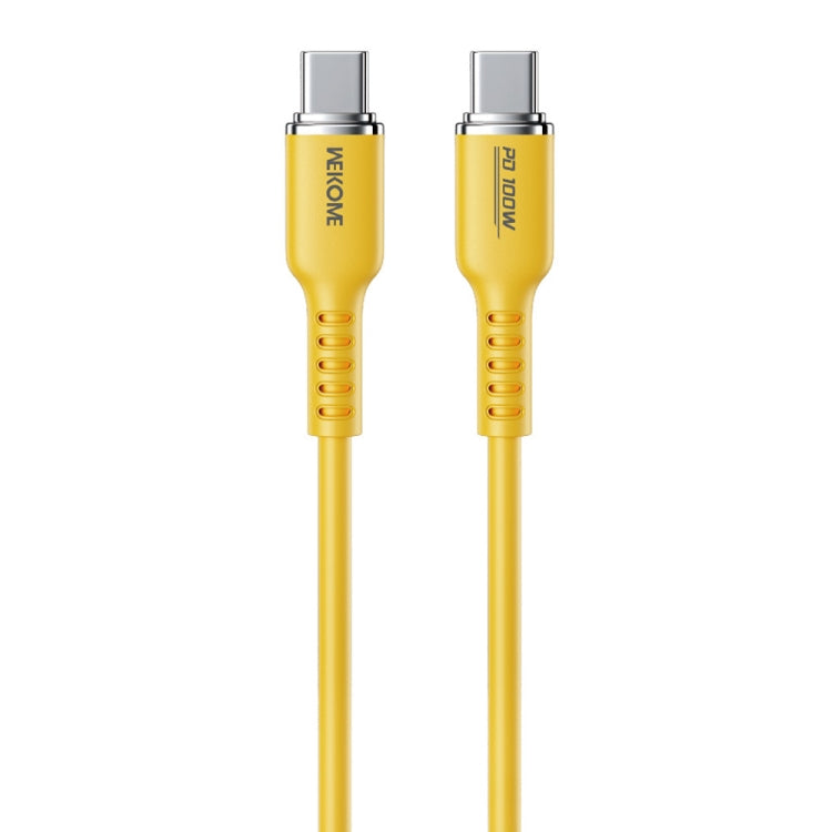 WK WDC-11 100W USB-C/Type-C to USB-C/Type-C Silicone Data Cable, Length: 1.2m