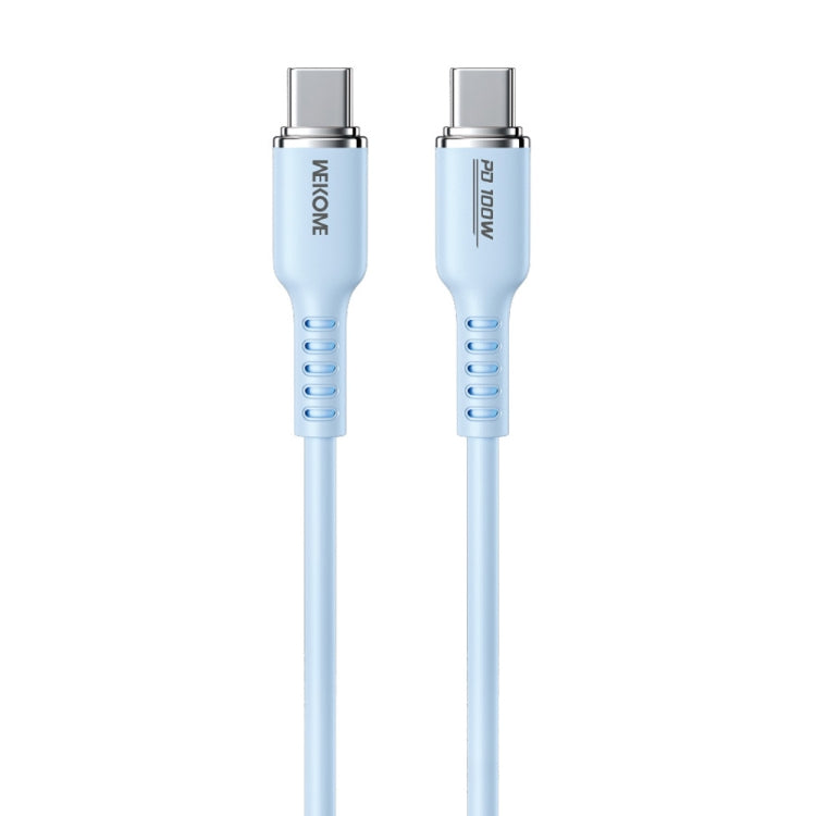 WK WDC-11 100W USB-C/Type-C to USB-C/Type-C Silicone Data Cable, Length: 1.2m