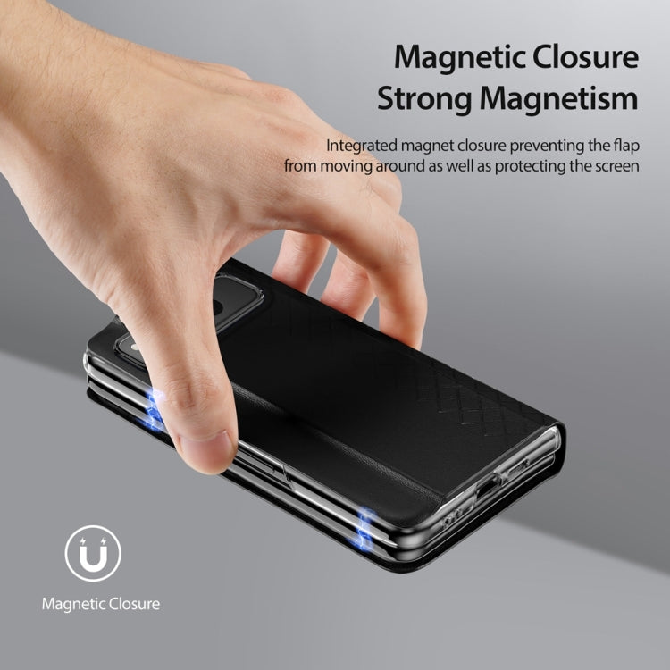 For Google Pixel Fold DUX DUCIS Bril Series PU + TPU Phone Case