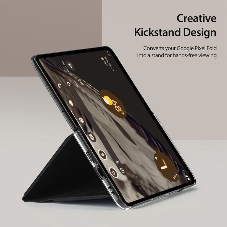 For Google Pixel Fold DUX DUCIS Bril Series PU + TPU Phone Case