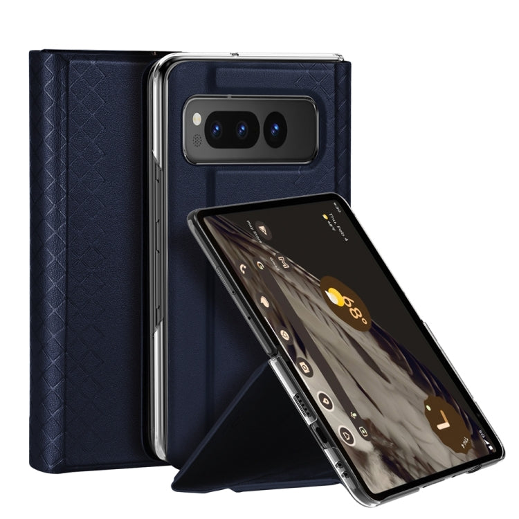 For Google Pixel Fold DUX DUCIS Bril Series PU + TPU Phone Case