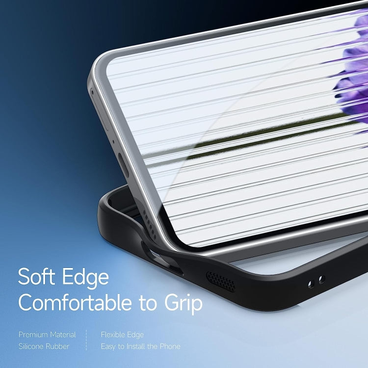 For Nothing Phone 2 Frosted TPU Shockproof Protective Phone Case(Black)