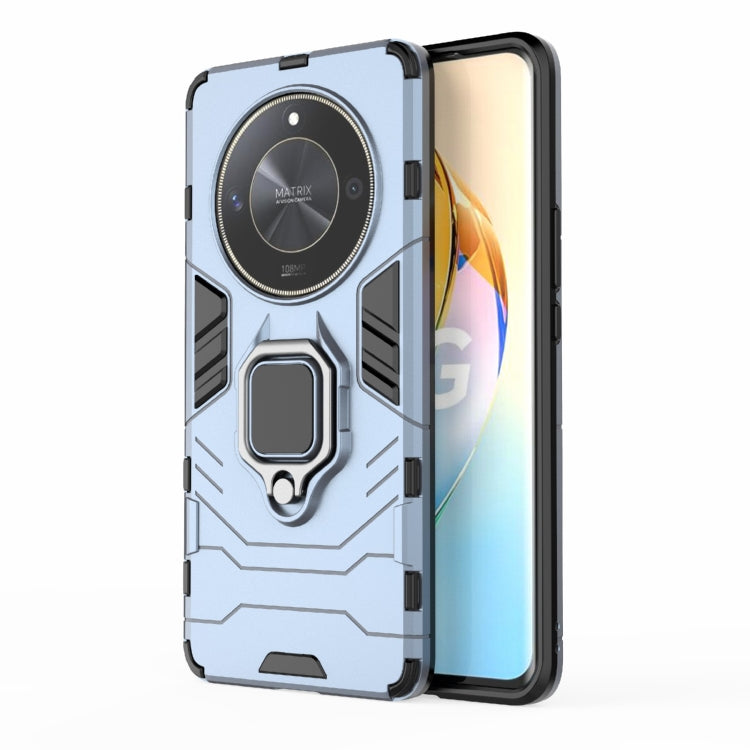 For Honor X50 PC + TPU Shockproof Protective Phone Case with Magnetic Ring Holder