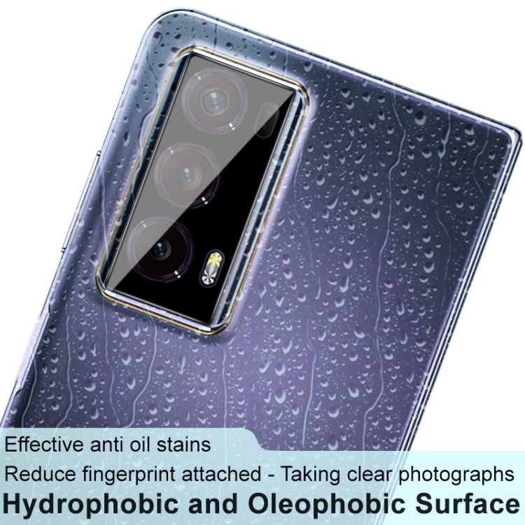 For Honor Magic V2 5G IMAK Rear Camera Lens Glass Film Black Version