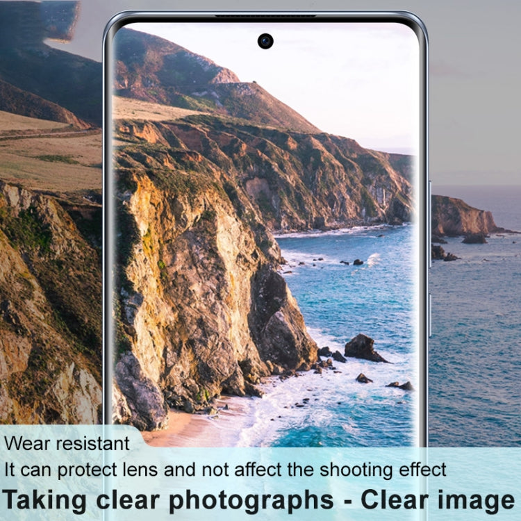 For OPPO Reno10 5G Global / Reno10 Pro 5G Global imak High Definition Integrated Glass Lens Film Black Version