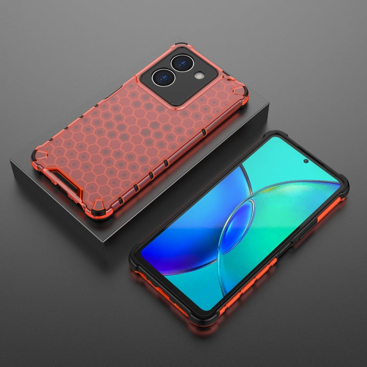 For vivo Y36 4G Global Honeycomb Phone Case