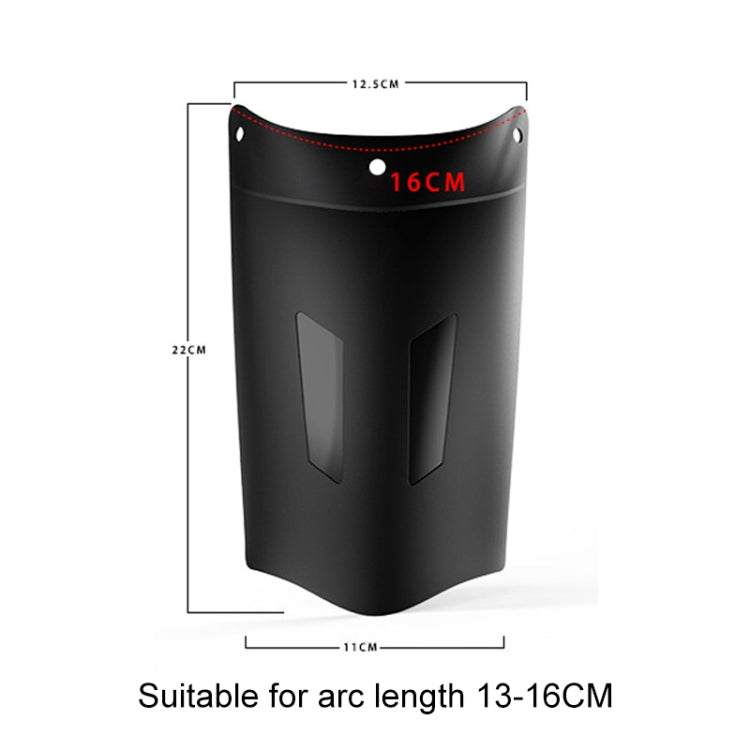 Motorcycle PP Modified Front Wheel Fender Dustproof Splash Flaps Mudguards Fender Guard, Style:01