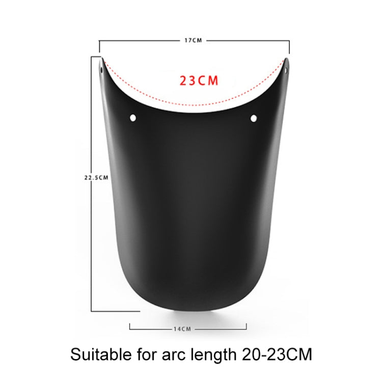Motorcycle PP Modified Front Wheel Fender Dustproof Splash Flaps Mudguards Fender Guard, Style:04