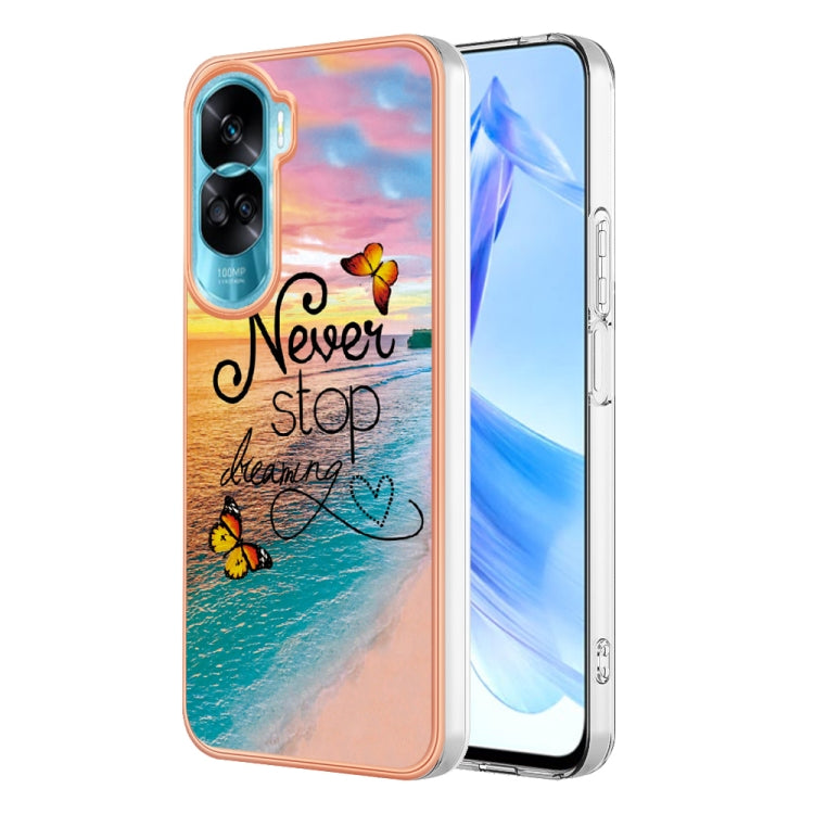 For Honor 90 Lite 5G Electroplating IMD TPU Phone Case