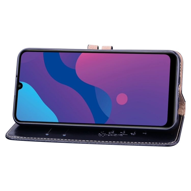 For Huawei Honor 9A Business Style Oil Wax Texture Horizontal Flip Leather Case with Holder & Card Slots & Wallet