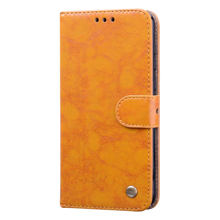 For Huawei Honor 9S Business Style Oil Wax Texture Horizontal Flip Leather Case with Holder & Card Slots & Wallet