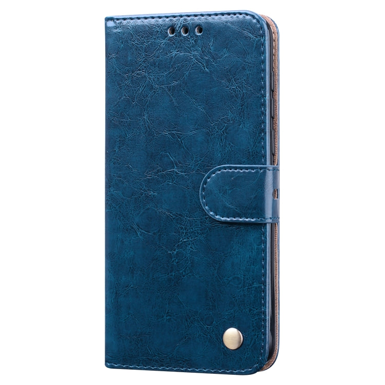 For Huawei Honor 9S Business Style Oil Wax Texture Horizontal Flip Leather Case with Holder & Card Slots & Wallet