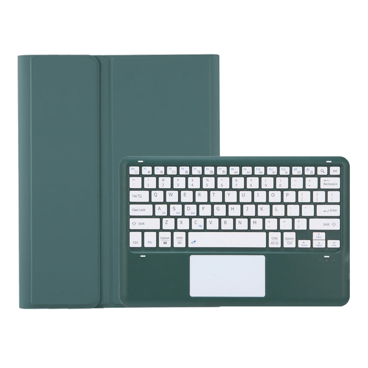 A810B-A For Samsung Galaxy Tab S9+ Touch Pad Detachable Bluetooth Keyboard Leather Tablet Case