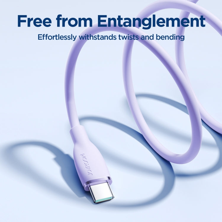 JOYROOM SA29-AC3 3A USB to USB-C/Type-C Liquid Silicone Fast Charging Data Cable, Length: 1.2m