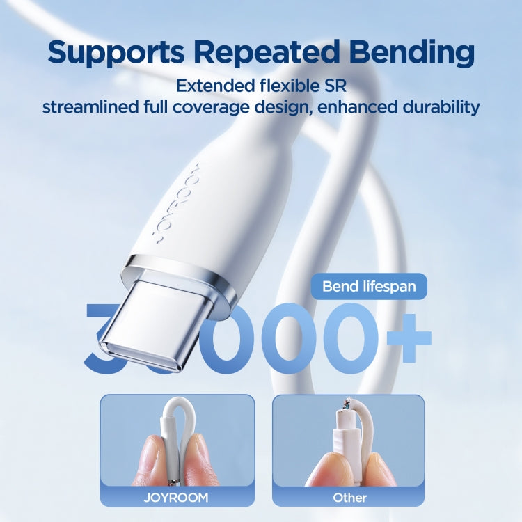 JOYROOM SA29-AC3 3A USB to USB-C/Type-C Liquid Silicone Fast Charging Data Cable, Length: 2m