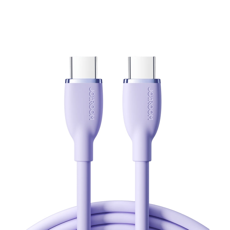 JOYROOM SA29-CC5 100W USB-C/Type-C to USB-C/Type-C Liquid Silicone Fast Charging Data Cable, Length: 1.2m