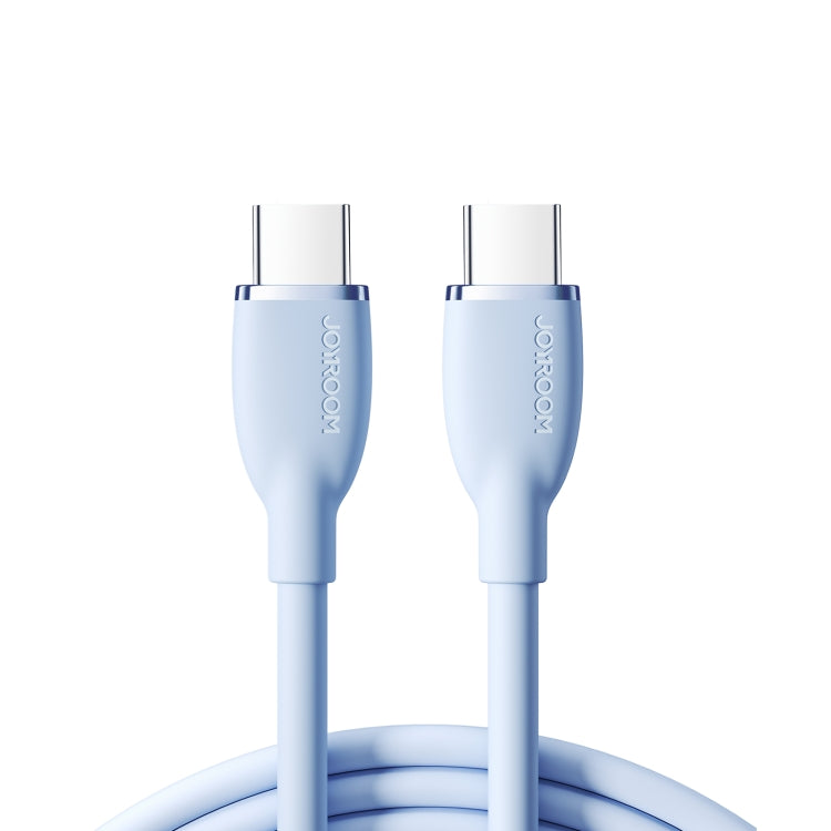 JOYROOM SA29-CC5 100W USB-C/Type-C to USB-C/Type-C Liquid Silicone Fast Charging Data Cable, Length: 1.2m