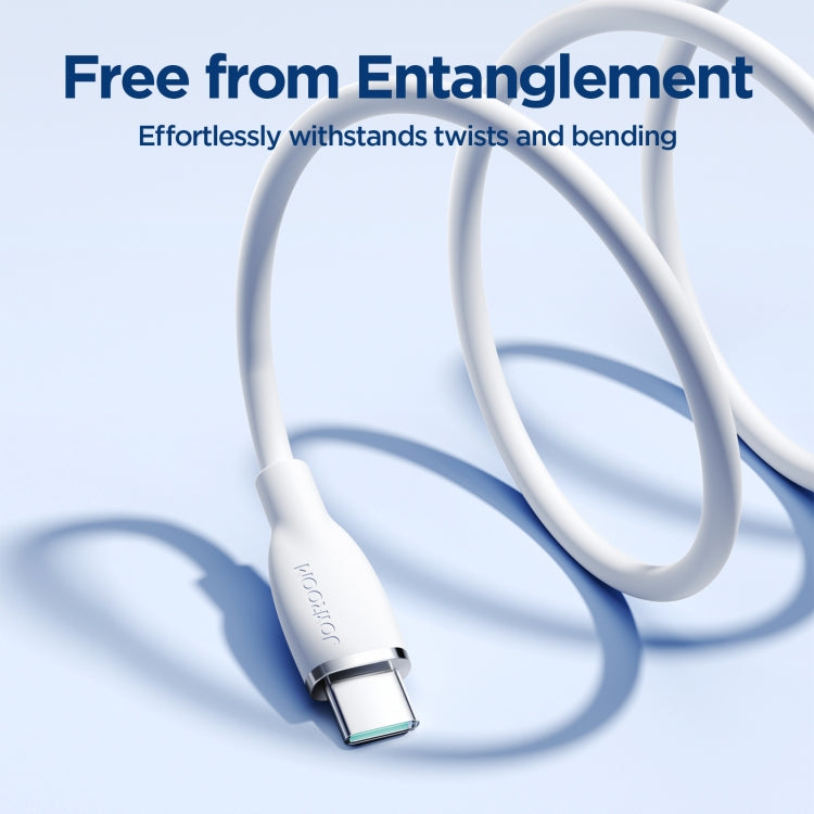 JOYROOM SA29-CC5 100W USB-C/Type-C to USB-C/Type-C Liquid Silicone Fast Charging Data Cable, Length: 2m