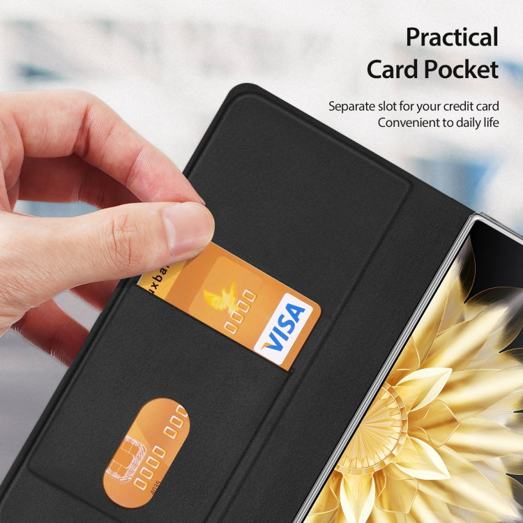 For Honor Magic V2 DUX DUCIS Bril Series PU + TPU Phone Case