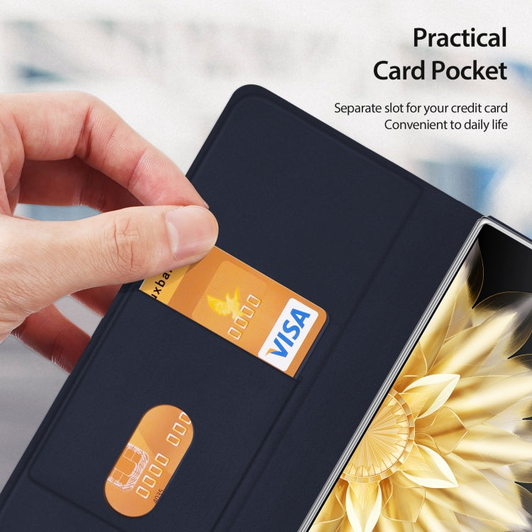 For Honor Magic V2 DUX DUCIS Bril Series PU + TPU Phone Case