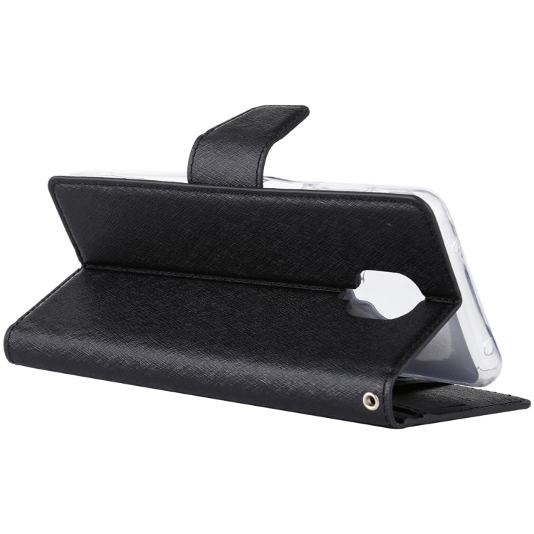 For Xiaomi Redmi Note 9S ALIVO Canvas Diary Silk Texture Horizontal Flip Leather Case with Holder & Card Slots & Wallet & Photo Frame