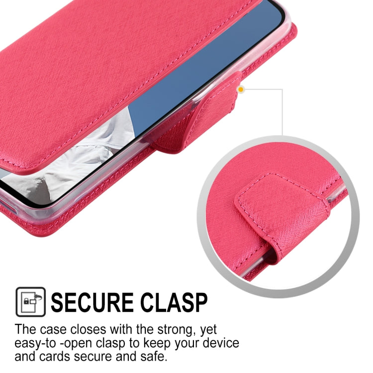 For OPPO A52 ALIVO Canvas Diary Silk Texture Horizontal Flip Leather Case with Holder & Card Slots & Wallet & Photo Frame