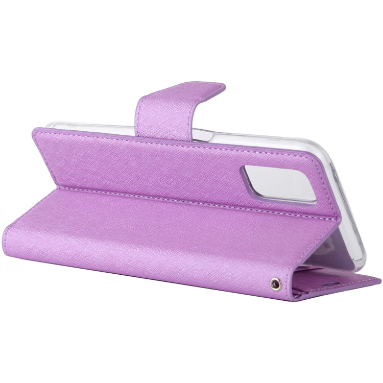 For OPPO A52 ALIVO Canvas Diary Silk Texture Horizontal Flip Leather Case with Holder & Card Slots & Wallet & Photo Frame