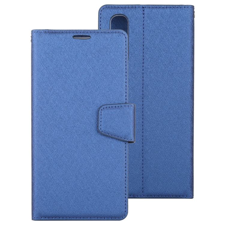 For OPPO Reno 3 Pro ALIVO Canvas Diary Silk Texture Horizontal Flip Leather Case with Holder & Card Slots & Wallet & Photo Frame