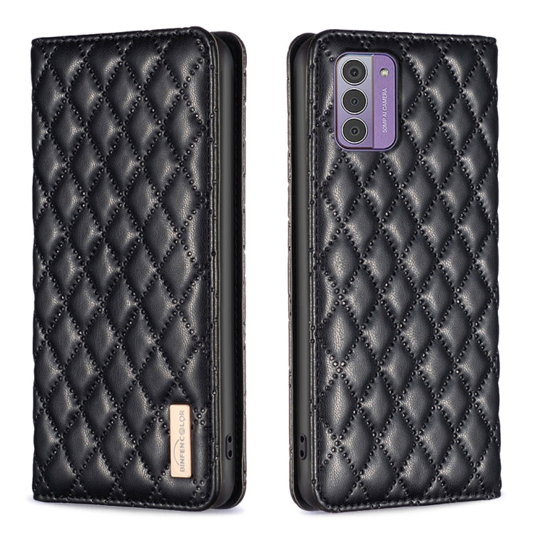 For Nokia G42/G310 Diamond Lattice Magnetic Leather Flip Phone Case