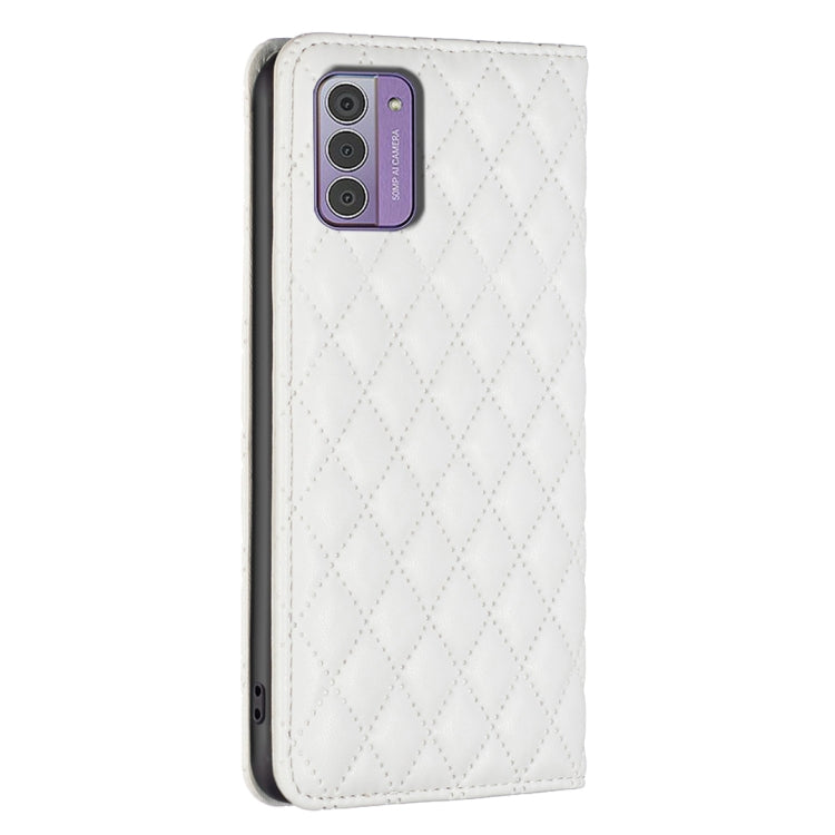 For Nokia G42/G310 Diamond Lattice Magnetic Leather Flip Phone Case
