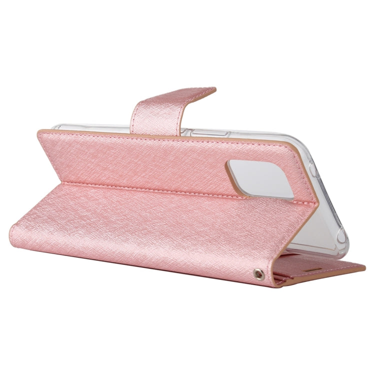 For Xiaomi Mi 10 Lite ALIVO Canvas Diary Silk Texture Horizontal Flip Leather Case with Holder & Card Slots & Wallet & Photo Frame